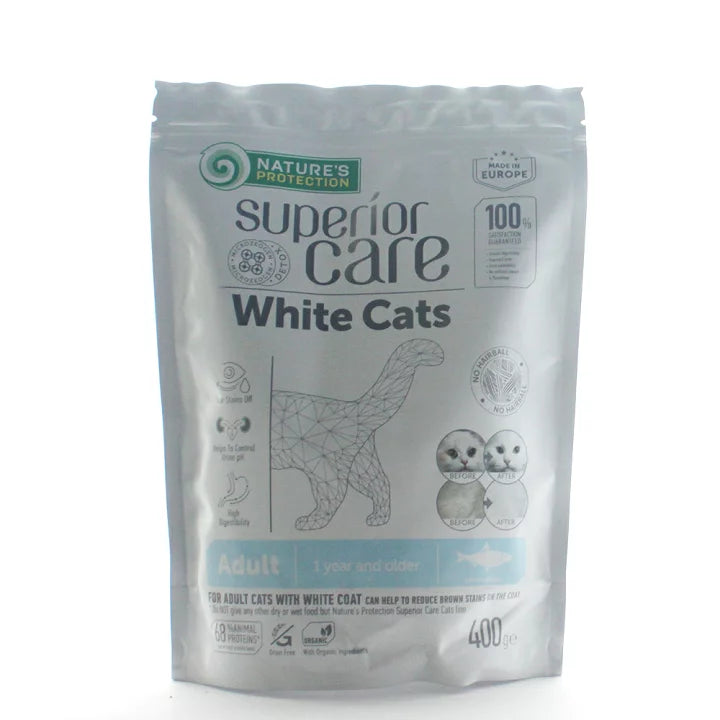 NATURE'S P SC WHITE CAT ARENQUE | 400GR