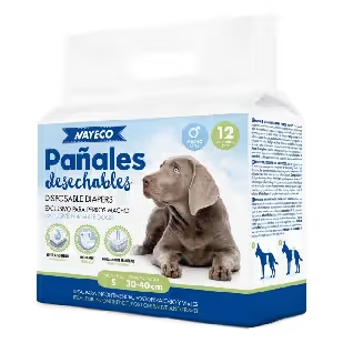 Nayeco Disposable Diapers for Male Dogs