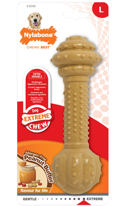 Brinquedo para cão Nylabone Dog Extreme Chew Barbell | Large
