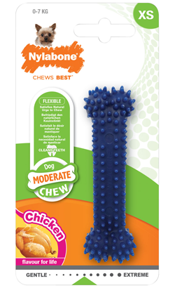 Brinquedo para cão Nylabone Dog Moderate Chew Dental | Small
