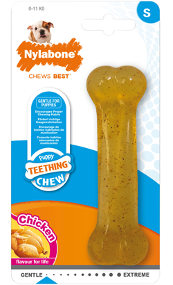 Brinquedo para cão Nylabone Puppy Teething Chew Bone | Medium