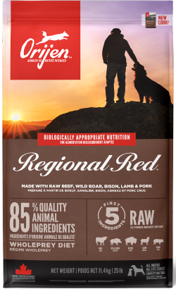 Ração para Cão Orijen Regional Red Dog | 11,4 kg