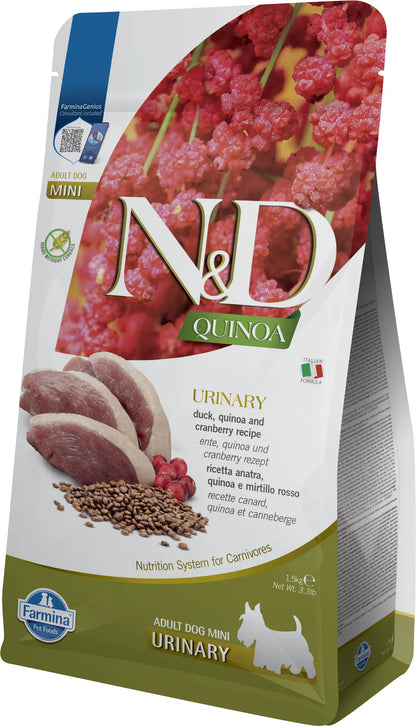 Farmina ND Quinoa Urinary Mini Dog - Dry food for dogs with urinary issues