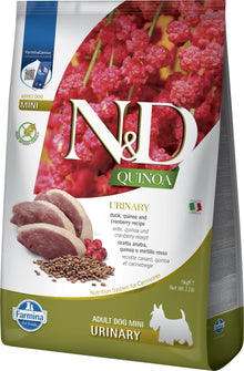Farmina ND Quinoa Urinary Mini Dog - Dry dog food for urinary problems
