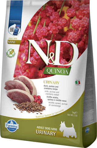 Farmina ND Quinoa Urinary Mini Dog - Dry dog food for urinary problems