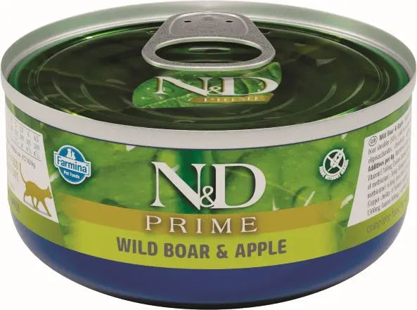 Farmina Nd Gato Prime Javali Caixa | 24 X 70Gr