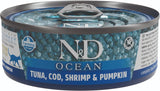 Farmina ND Ocean Cat Tuna, Cod and Pumpkin - Wet cat food