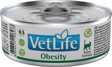 Farmina Vet Life Natural Diet Obesity Gato - Ração húmida para gato com obesidade