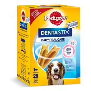 Pedigree Snack Dentastix Medium Dog Biscuits Multipack