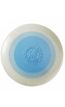 Brinquedo para cão Planet Dog Zoom Flyer Disc Glow/Blue | L - ø 24 cm