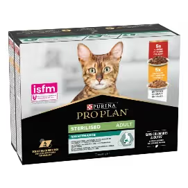 Pro Plan Sterilised Adult Cat Beef and Chicken - Wet food for sterilised cats