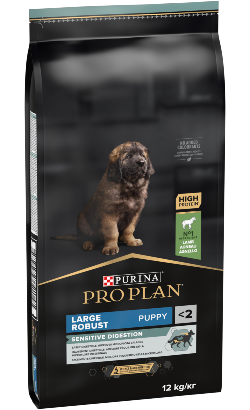 Ração para Cão Pro Plan Dog Large Robust Puppy Sensitive Digestion Lamb | 12 kg