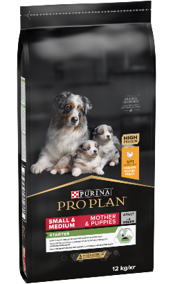 Ração para Cão Pro Plan Dog Small & Medium Starter | 12 kg