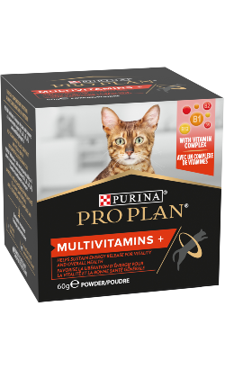 Vitaminas para Gatos Pro Plan Supplement Cat Multivitamin+ | 60 g
