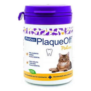 Proden PlaqueOff Suplemento en Polvo Gato Oral - Snack para gato para salud oral