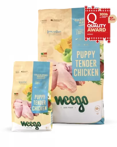 Weego Dog Grain Free Food Grain Free Puppy Pollo Tierno 2 KG