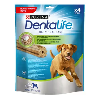 Galletas Purina Dentalife para perros grandes