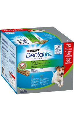 Biscoitos para cão Purina Dentalife Small Big Pack | 54 sticks