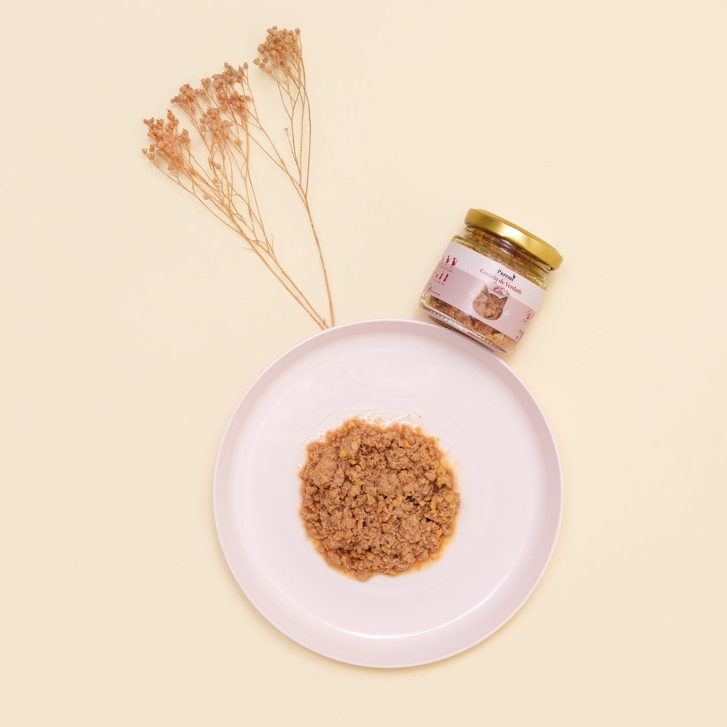 Purrmi Alimento Natural para Gato - Frango 90 g | Wet (Frasco)	 | 90 g