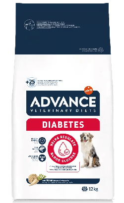 Ração Veterinária para Cão Advance Vet Dog Diabetes | 12 kg