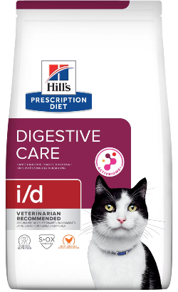 Hills Prescription Diet i/d Cat Chicken - Dry food for cats with digestive problems