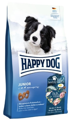 Happy Dog Fit & Vital Cão Júnior Aves - Ração seca para cão