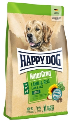 Happy Dog NaturCroq Perro Cordero y Arroz - Pienso seco para perro