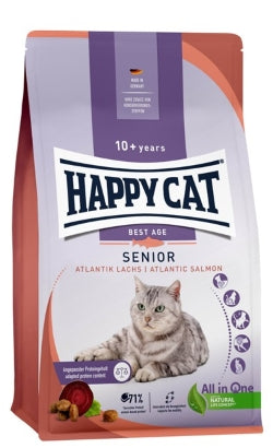 Ração para Gato Happy Cat Sénior Salmão | 4 kg