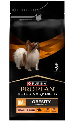 Ração Veterinária para Cão PPVD Canine OM St/Ox Obesity Management Small & Mini | 1,3 kg