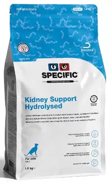 Specific FKD-HY Kidney Support Hydrolysed Gato Adulto Salmão - Ração seca para gato com insuficiência renal