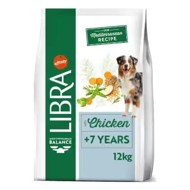 Libra Dog Senior +7 Years Chicken - Dry food for dogs