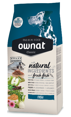 Ownat Classic Cão Peixe - Ração seca para cão