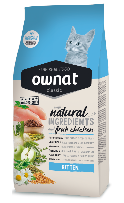 Ração para Gato Ownat Classic Kitten | 1,5 kg