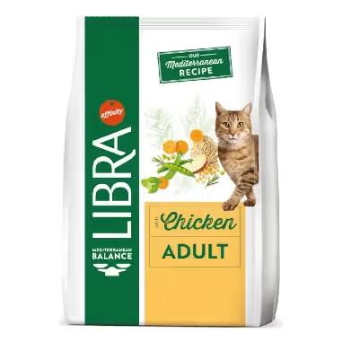 Libra Gato Adulto Frango - Ração seca para gato