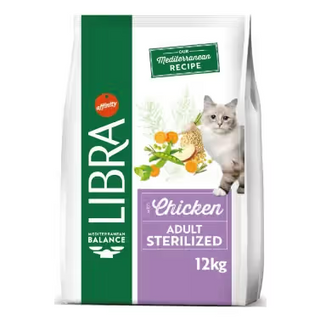 Libra Gato Esterilizado Frango - Ração seca para gato esterilizado