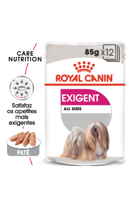 Ração húmida para Cão Royal Canin Dog Exigent | Wet (Saqueta) | 12 x 85 g
