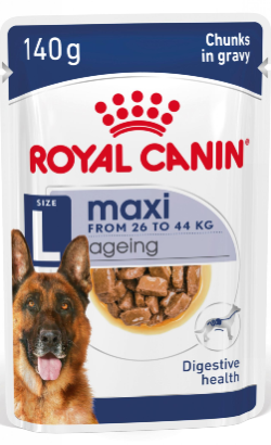 Ração húmida para Cão Royal Canin Dog Maxi Ageing 8+ | Wet (Saqueta) | 10 x 140 g