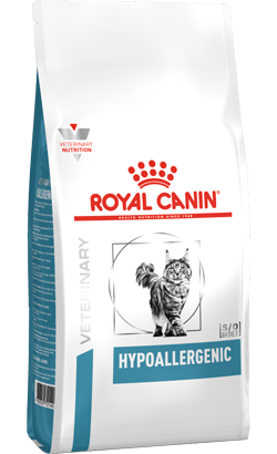 Ração Veterinária para Gatos Royal Canin Vet Hypoallergenic Feline | 2,5 Kg