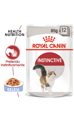 Ração húmida para Gatos Royal Canin Cat Instinctive in Jelly | Wet (Saqueta) | 12 x 85 g