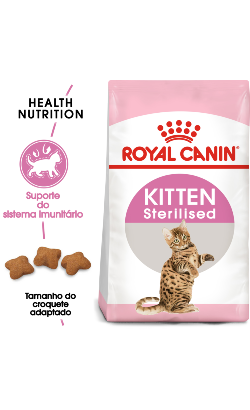 Royal Canin Gato Gatinho Sterilised Aves de Capoeira - Ração seca para gato esterilizado