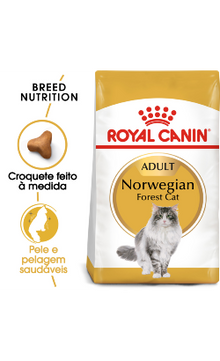 Ração para Gatos Royal Canin Cat Norwegian Forest Adult | 10 kg
