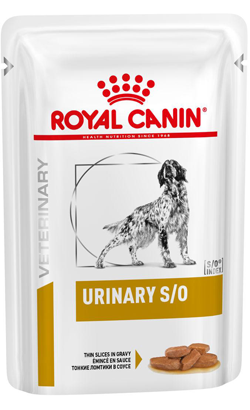 Ração Veterinária húmida para Cão Royal Canin Vet Urinary S/O Canine | Wet (Saqueta) | 12 x 100 g