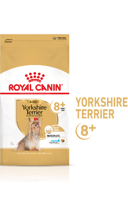 Ração para Cão Royal Canin Dog Yorkshire Terrier Adult Ageing 8 + | 1,5 Kg