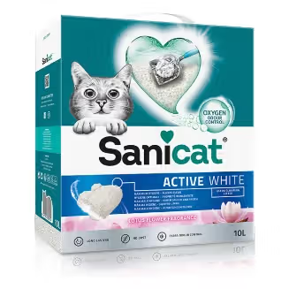 Sanicat Active White Lotus Gato - Areia para gato