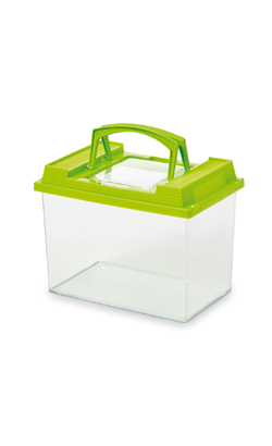 Savic Aquário / Terrário / Transportador Fauna Box 3 litros | Verde Lima