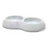 Savic Delice Double Feeder Marble Effect