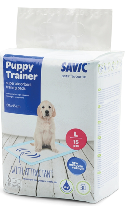 Savic Tapetes para cão Puppy Trainer Pads | L | 100 Unidades