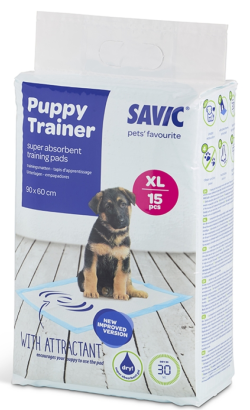 Savic Tapetes para cão Puppy Trainer Pads | XL | 30 Unidades