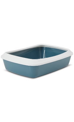 Caixa de areia para Gatos Savic WC Iriz + Rim | Bluestone | 42 cm