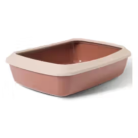 Savic WC Iriz + Rim Champagne Pink / Tuscan Red